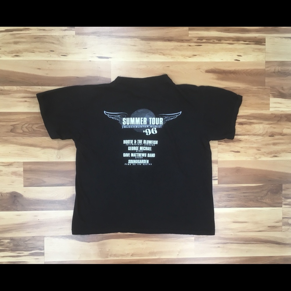 1996 blockbuster tour tee